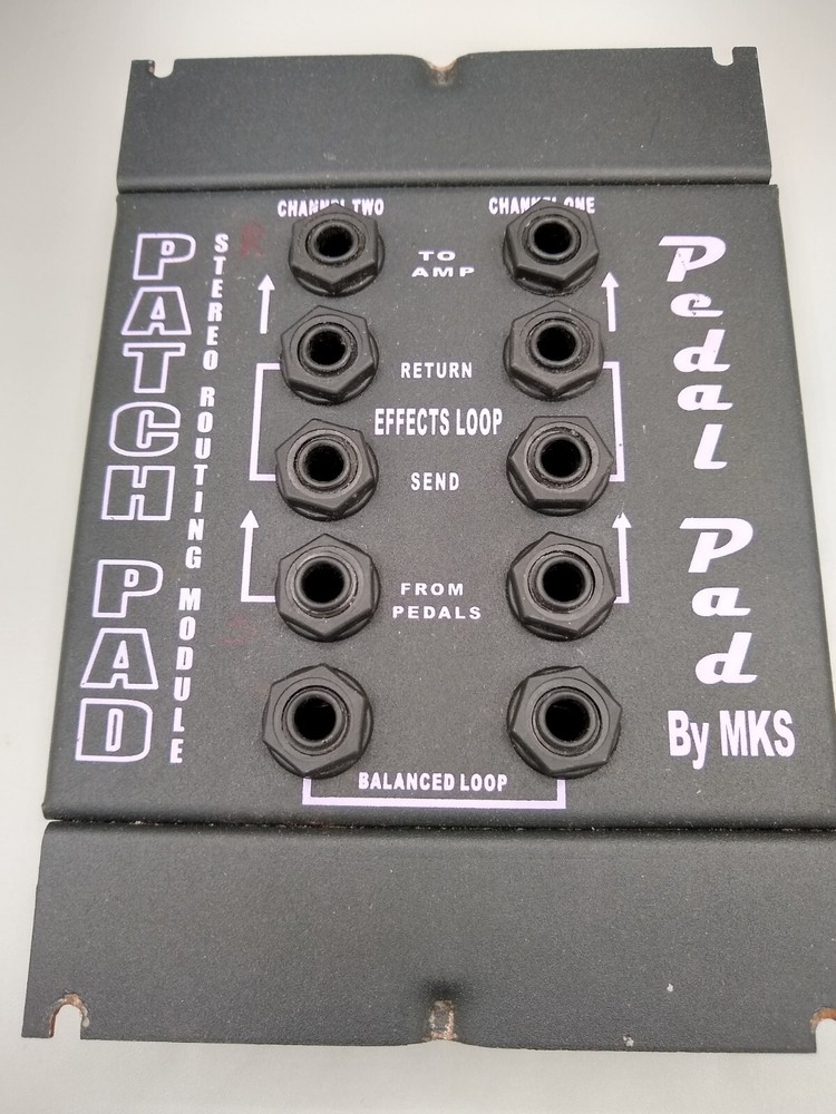 Patch Pad Stereo Routing Module Pedal Pad By MKS