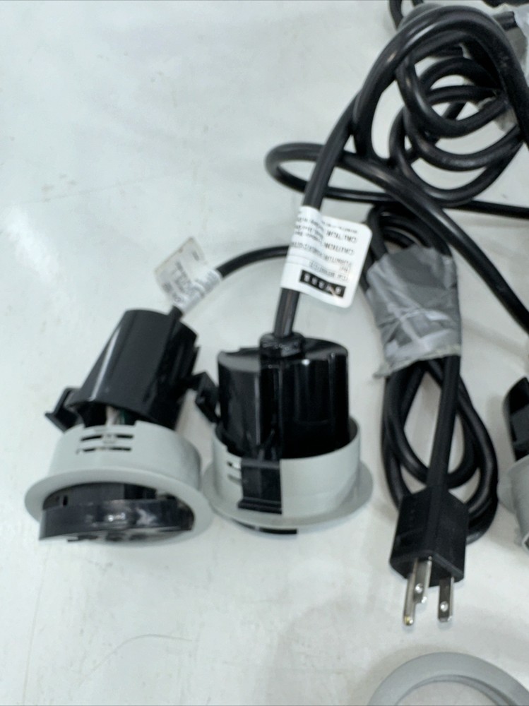 Byrne Black Power Data Center Node 2-Outlet Interlink Cable Management System