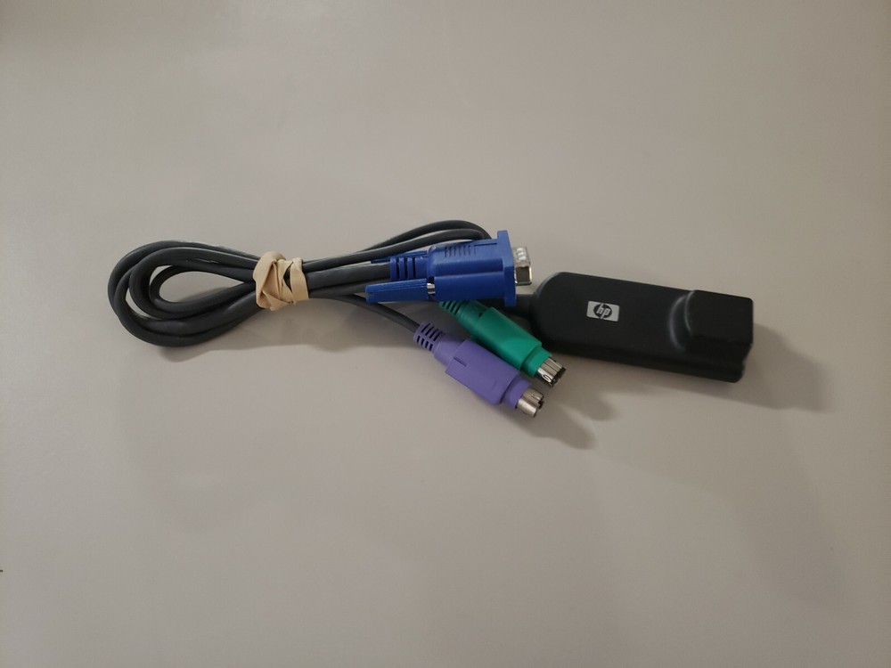 HP 520-290-002 286597-001 PS2 KVM INTERFACE DONGLE