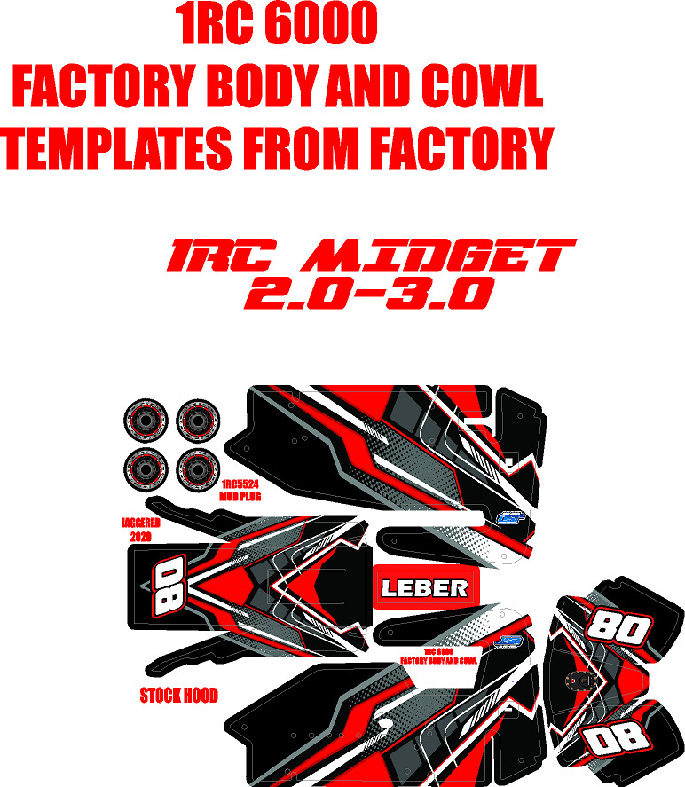 1RC MIDGET WRAP JAGGERED