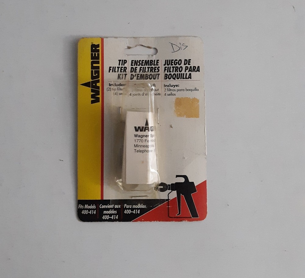 wagner tip filter Kit Fits Models 400- 414.
