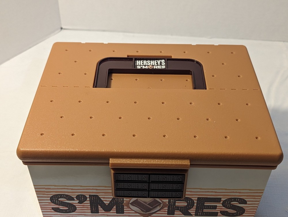 Hershey's S'mores Organizer Case For Graham Crackers, Marshmallows Hershey Bars.