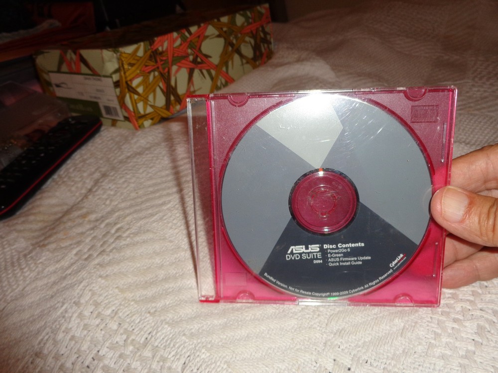 Asus dvd suite discd094 in a slim case
