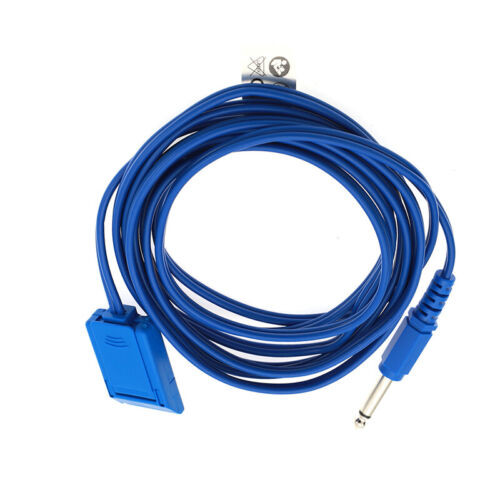 Patient Return Electrode 6.3mm ESU Grounding Pad Negative Plate Connect Cable