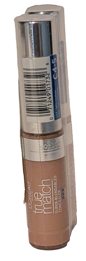 2-Pack L'Oreal True Match Super Blendable Concealer – C4-5 Cool Light Medium New
