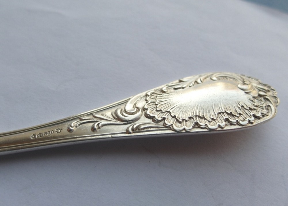 Beautiful Spoon, 800 Silver, Around 1900 E517