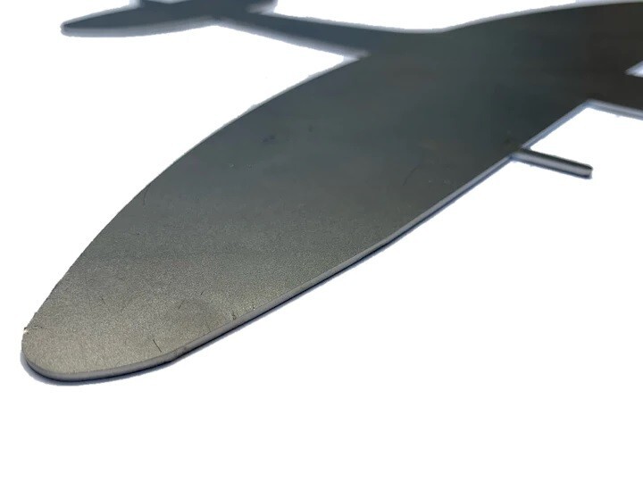 Silhouette Plane Spitfire Legend .075" Thickness Steel Flat Solid Metal MC1497