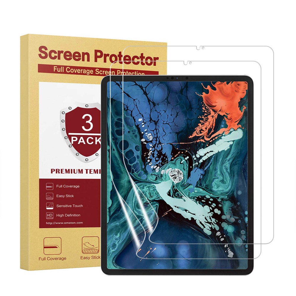 Clear, Touch Responsive Screen Protector 3pcs for Apple iPad 2/3/4 Mini 1 2 3