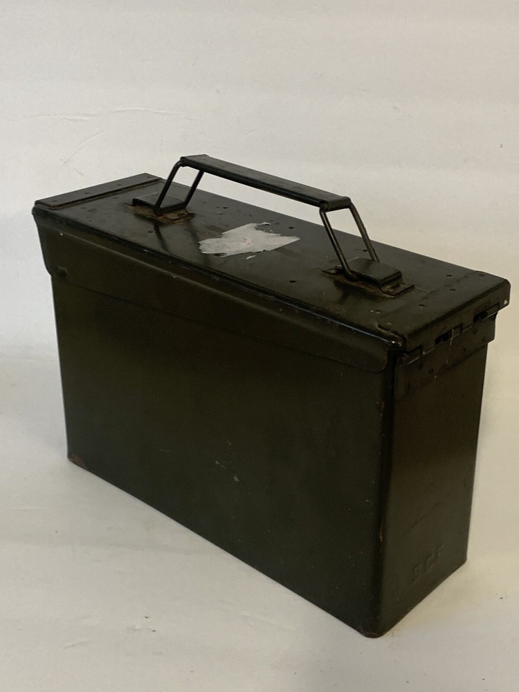 Vintage U.S. Military Ammo Box ~ Empty Case