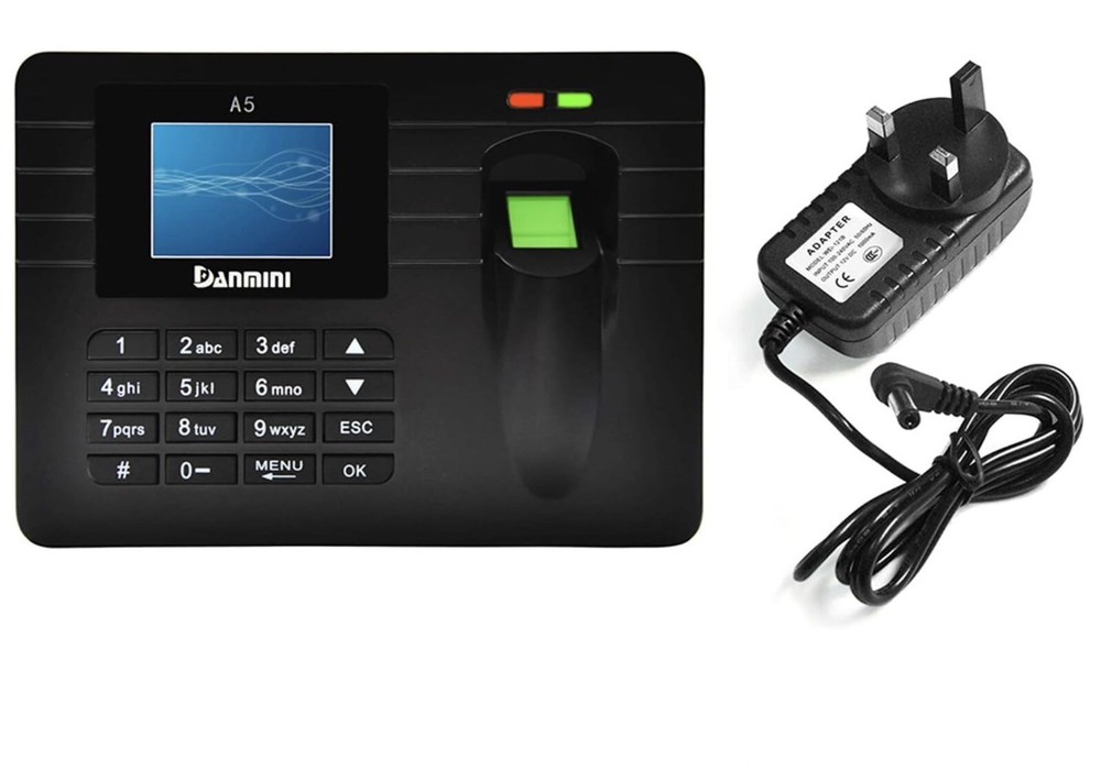 DANMINI A5 2.4 LCD Display Smart Attendance Machine With Fingerprint Biometric