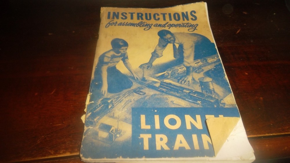 LIONEL TRAIN CATALOG & INST. CATALOG