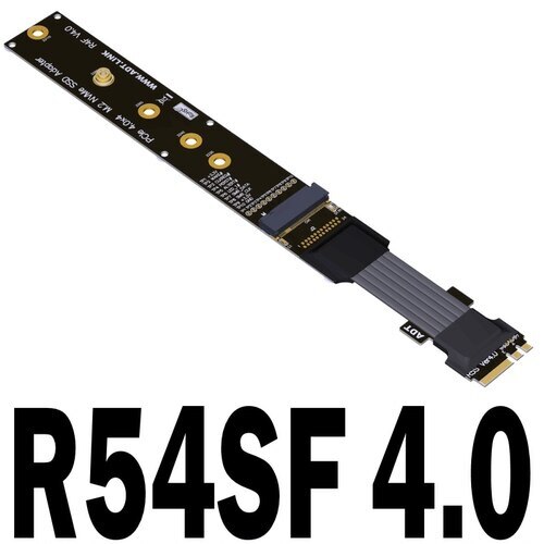 M.2 WiFi A.E Key To M.2 M Key Interface Extension Adapter Cable Pcie 4.0