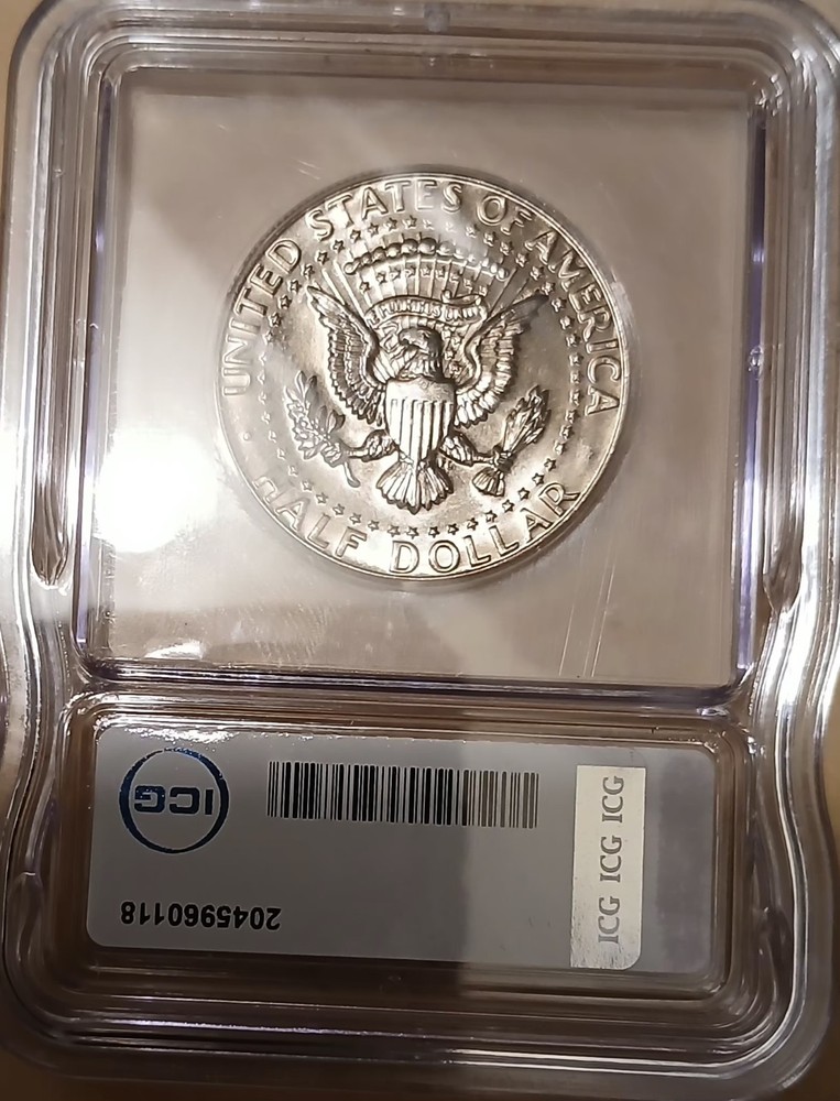 1987-P Kennedy Half Dollar ICG MS67 Stunner