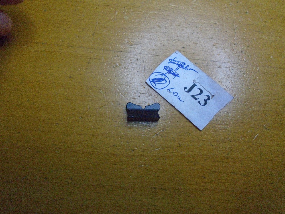 William's Low Rear Sight Blade Aperture