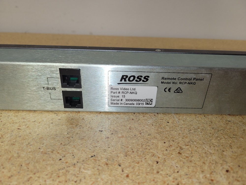 Ross RCP-NKQ Remote Control Panel