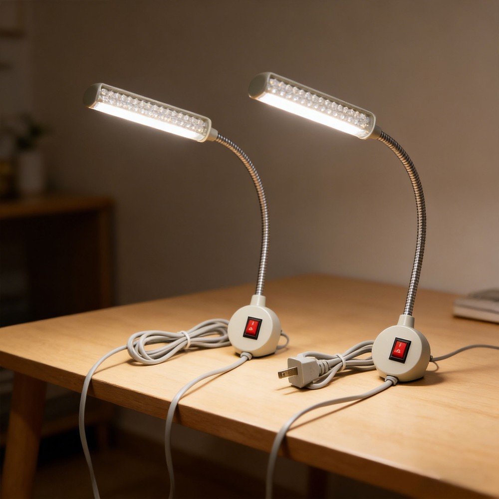 2 Pack 30 LED Sewing Machine Light, Magnetic Base, For JUKI, BROTHERDR