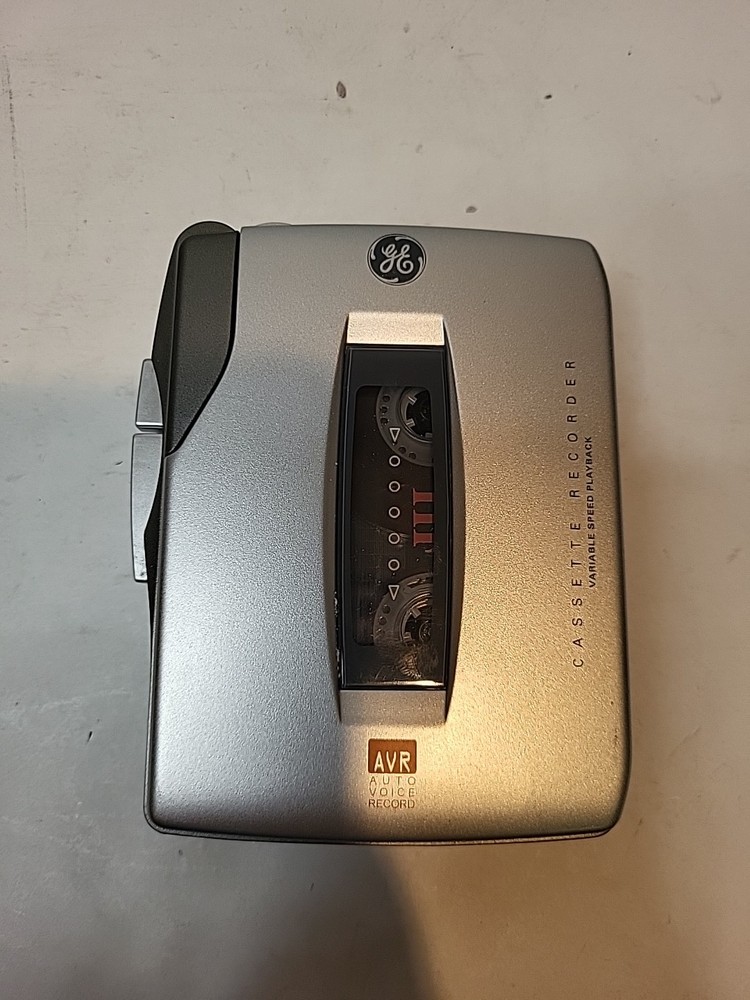 General Electric 3-5366 Handheld Cassette Recorder Auto Voice