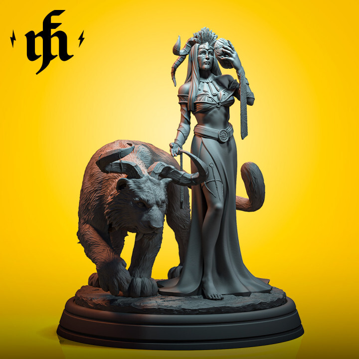 Relala by Midas Forge | D&D | DnD | Miniature | Print on Demand