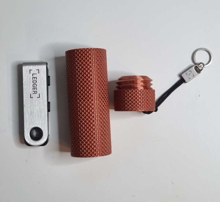 Ledger Nano S + Plus Case 3D Printed - LEDGER NOT INCLUDED