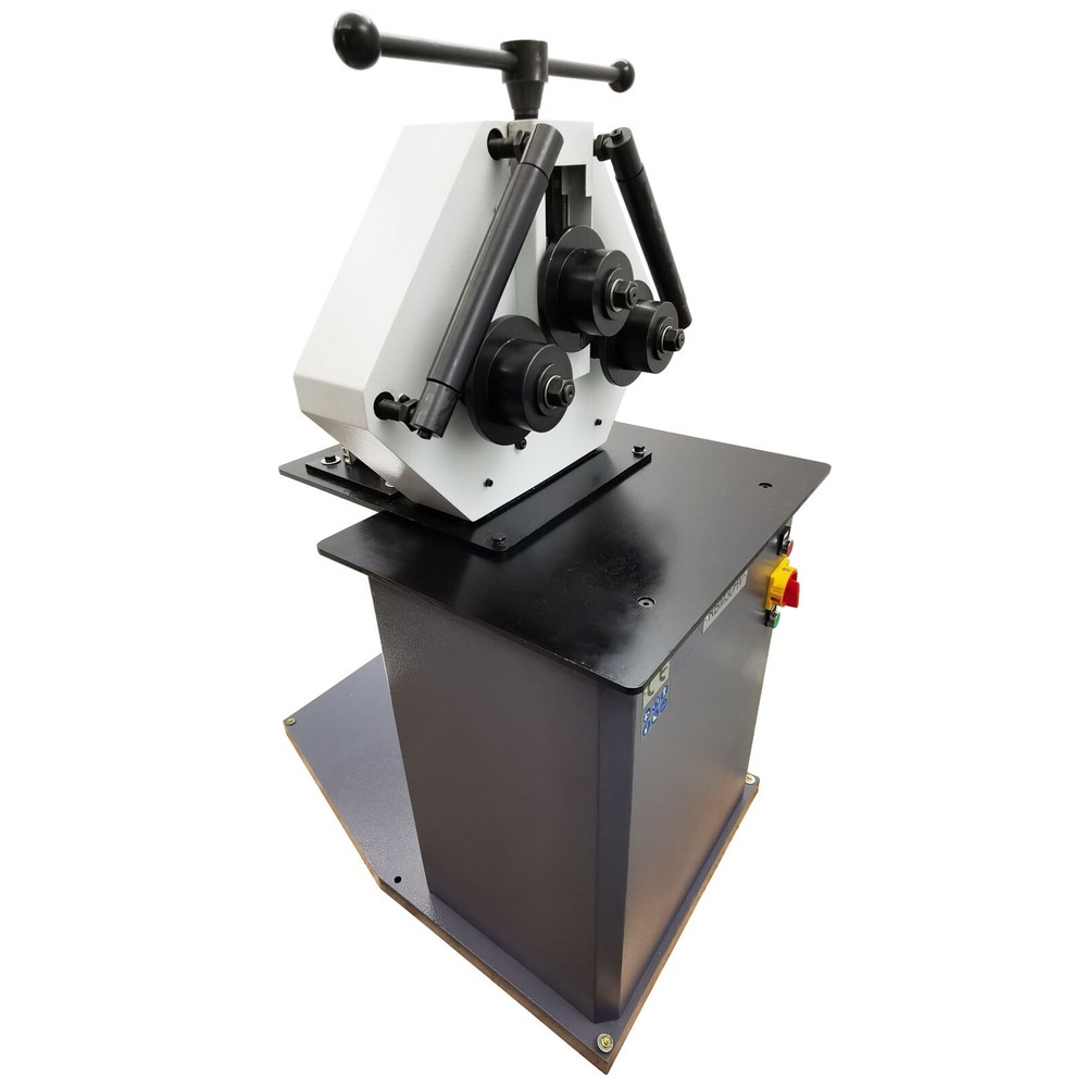220V Pinch Roll Bender Ring Roller Roll Bender Round Bending Machine Bending Ste