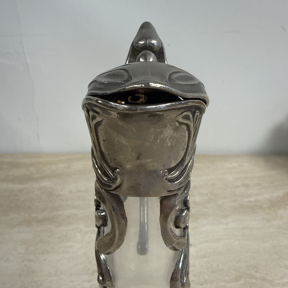 Art Nouveau Silver-Plated Claret Jug