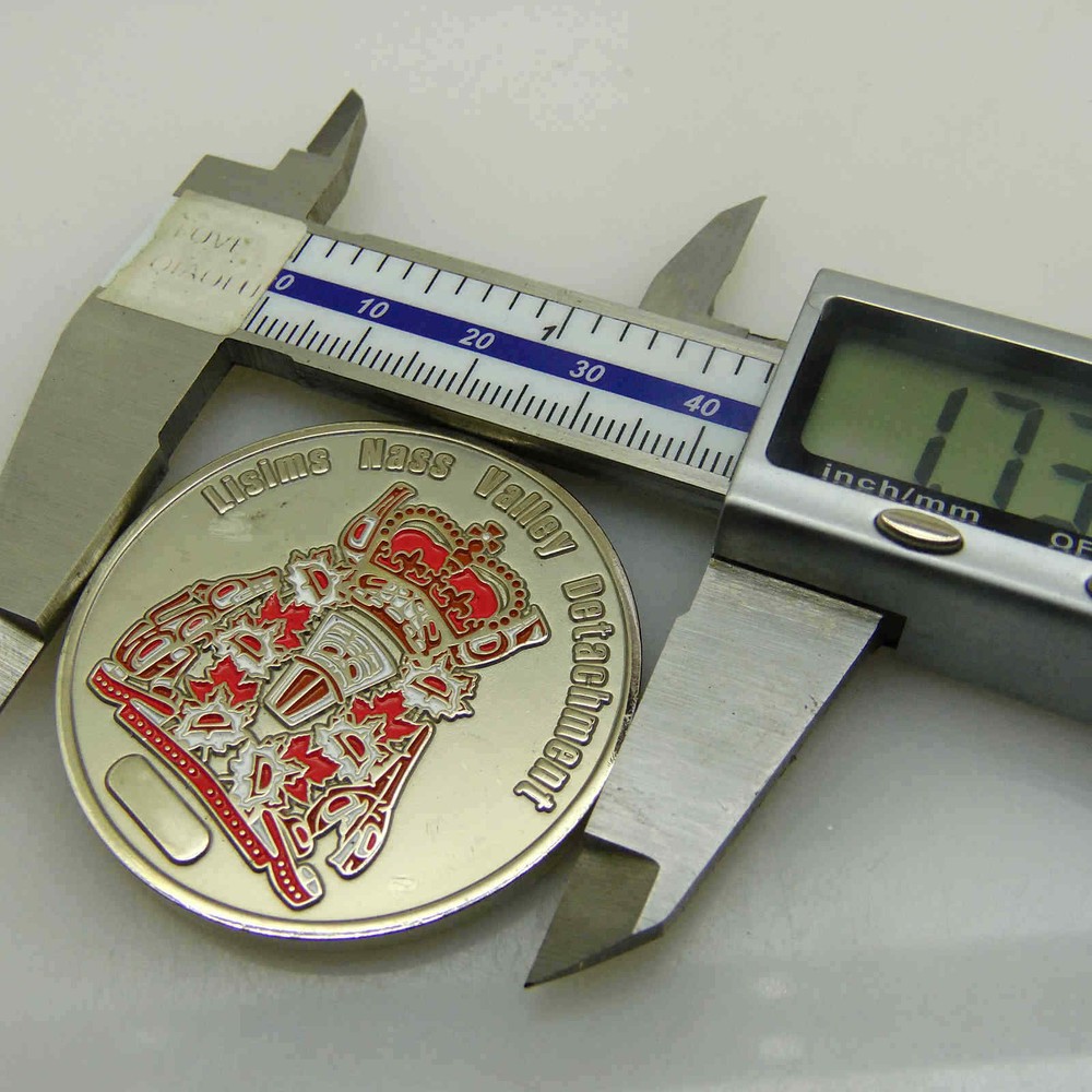 RCMP LISIMS NASS VALLBY DETACHMENT CHALLENGE COIN