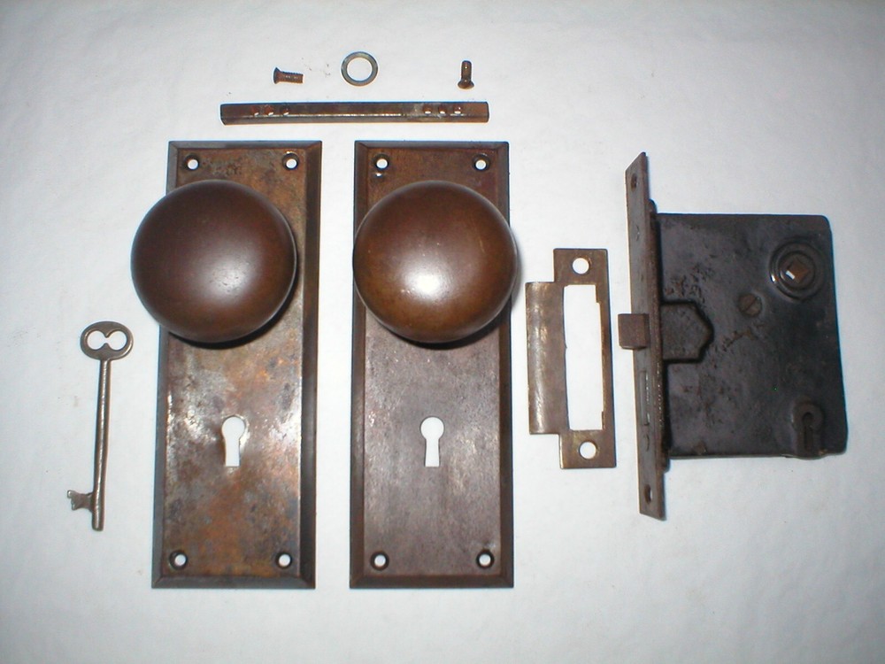 Antique Craftsman Era Door Hardware