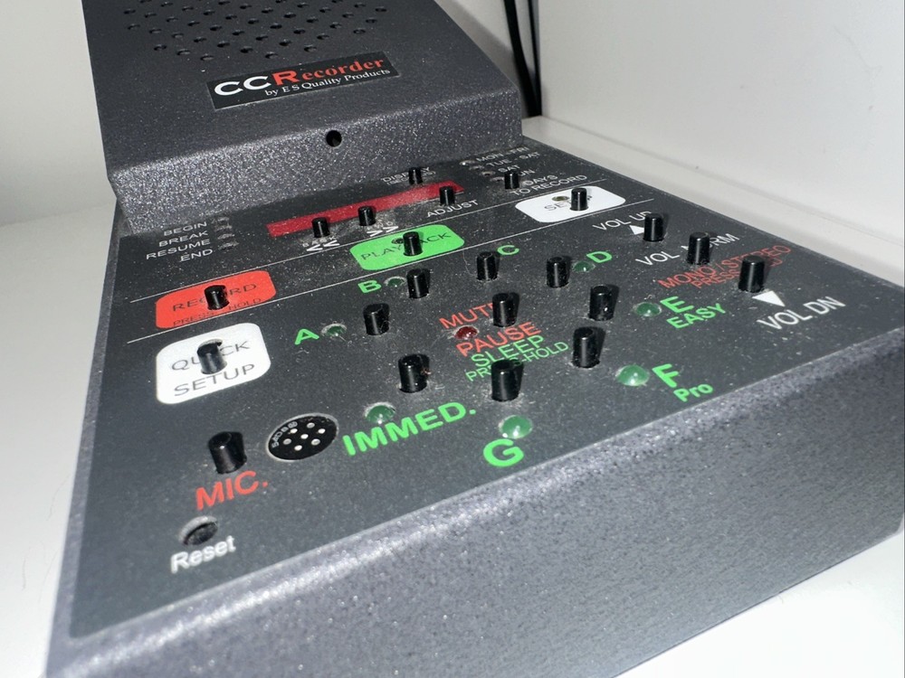 C.CRANE CCRecorder Digital - UNTESTED SOLD AS SEEN