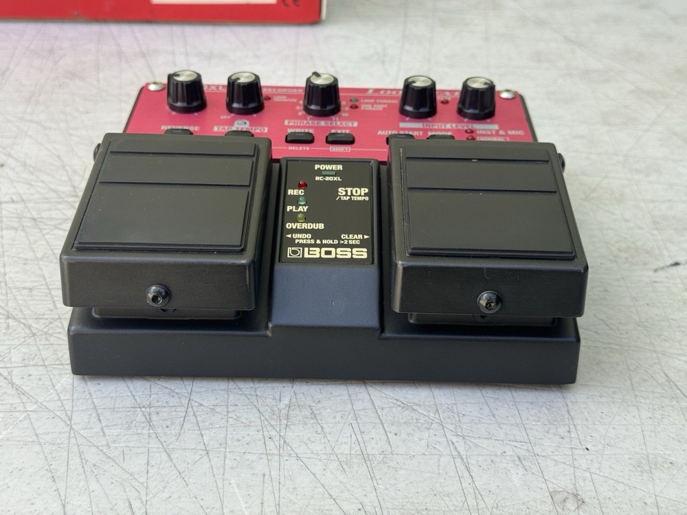Boss RC-20XL Loop Station Phrase Recorder Sampler Pedal CIB