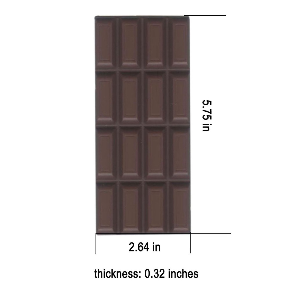 Polycarbonate Chocolate Bar Mould Clear Hard Plastic Candy Making Bakeware