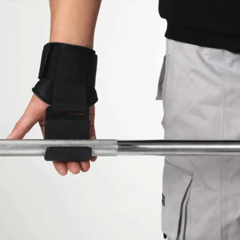 Weight Lifting Hooks Pull-Up Hooks & Straps for Weightlifting & Gym Workouts