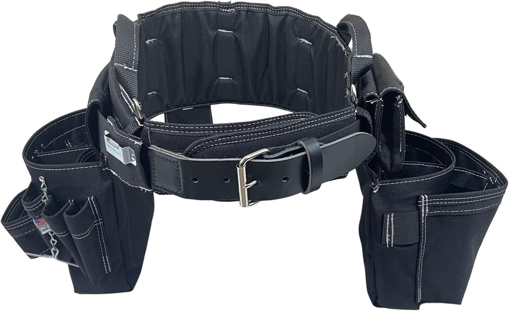 BOULDER BAG Ultimate Electrician's MAX Combo with Comfort Back Support Tool Belt