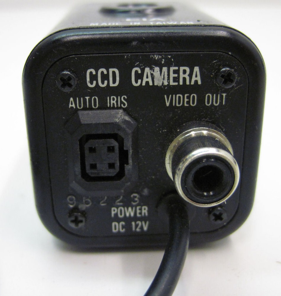 EIA Miniature CCD Camera, 12VDC, Model Unknown