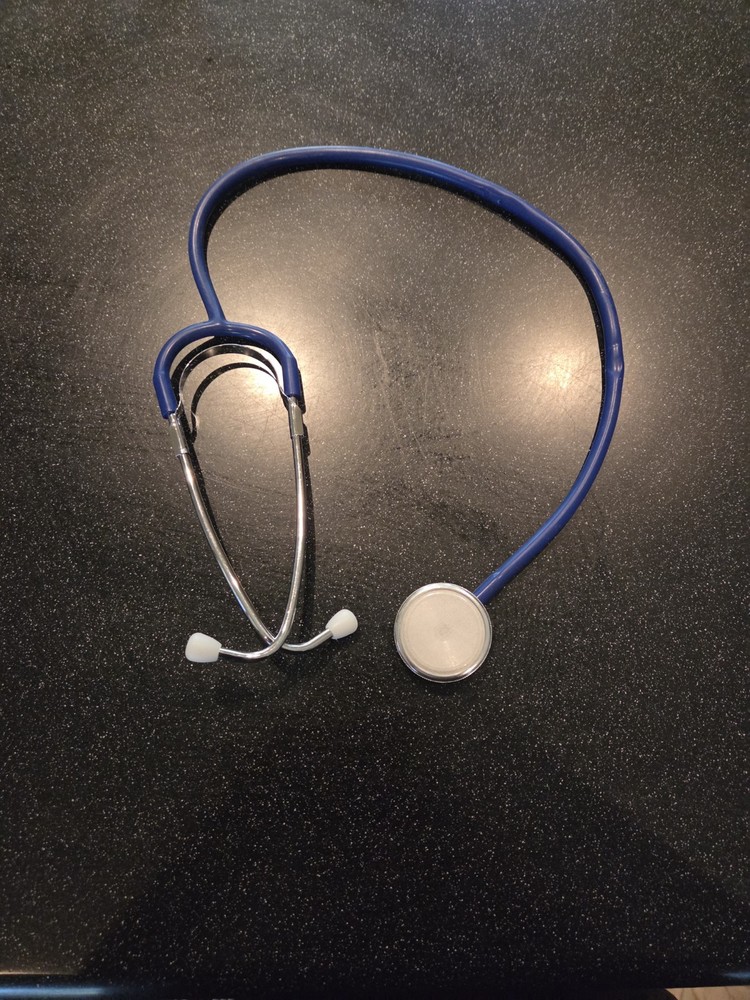 Vintage Blue Stethoscope