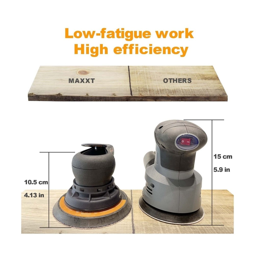 MAXXT Electric 5mm Random Orbital Sander Brushless 350W 3A Multi-function