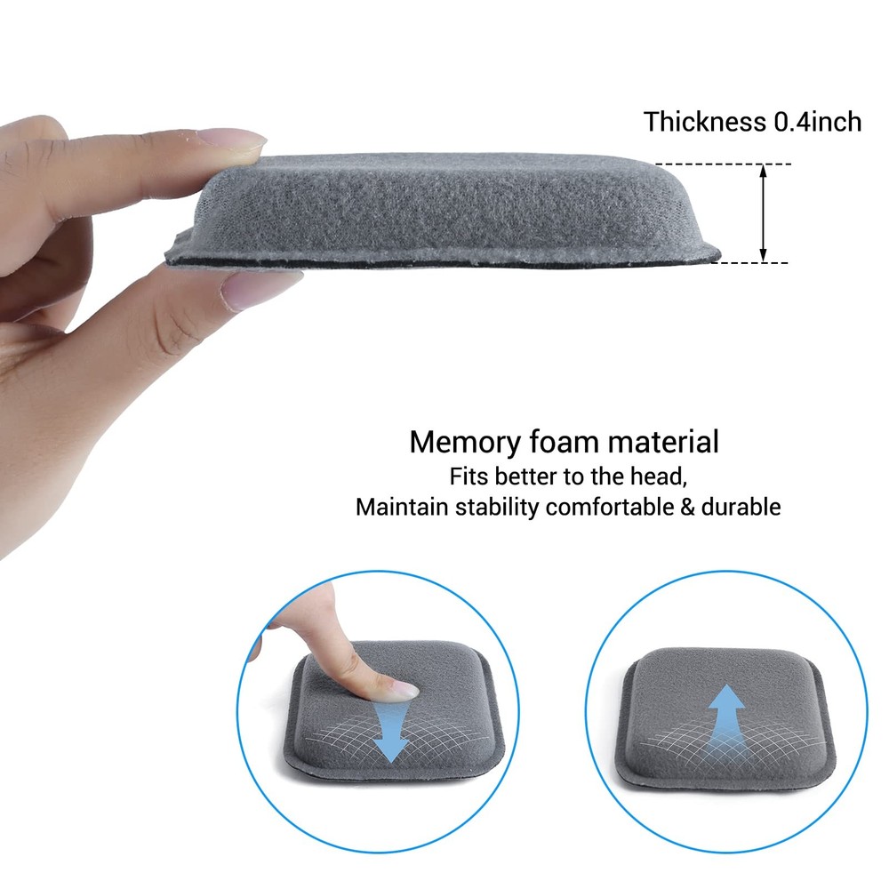 FMA Helmet Replacement Pads Universal Foam Padding Kits Set Medium, Grey