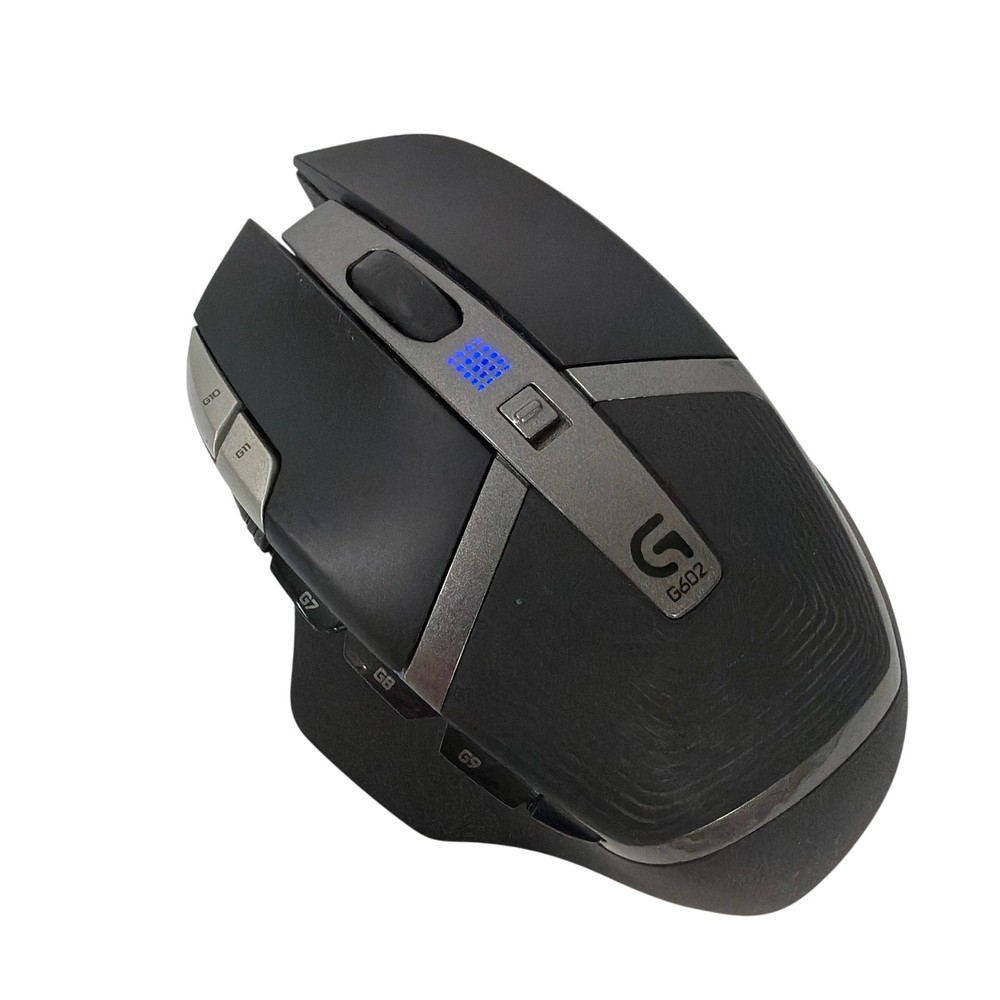Logitech G602 Wireless Gaming Mouse Black Powers On No USB Receiver