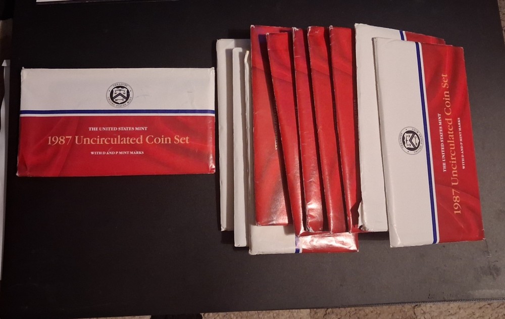 1987 US Mint Uncirculated 10-Coin Set