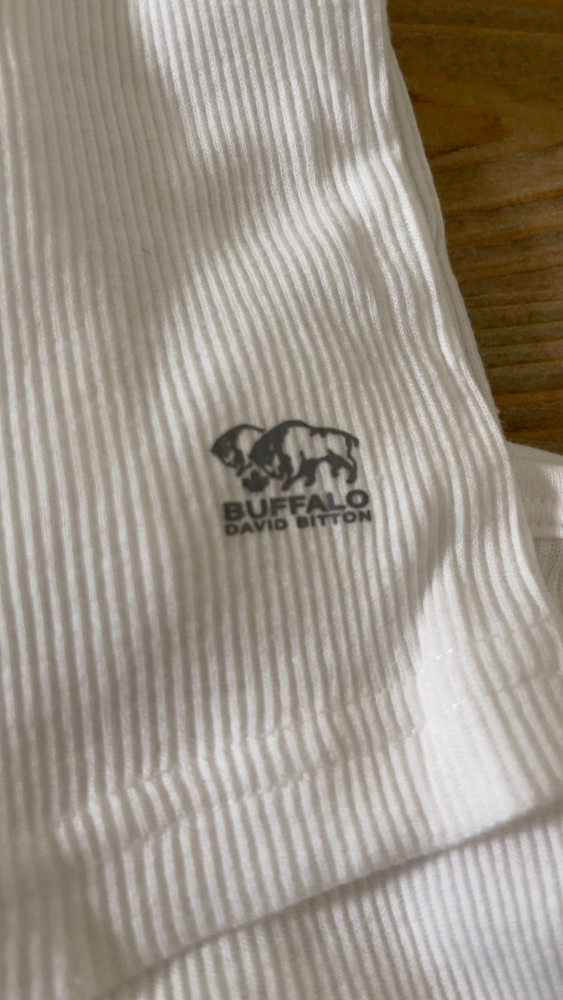 4-Pack Buffalo David Bitton Cotton Ribbed Tanks, NIB