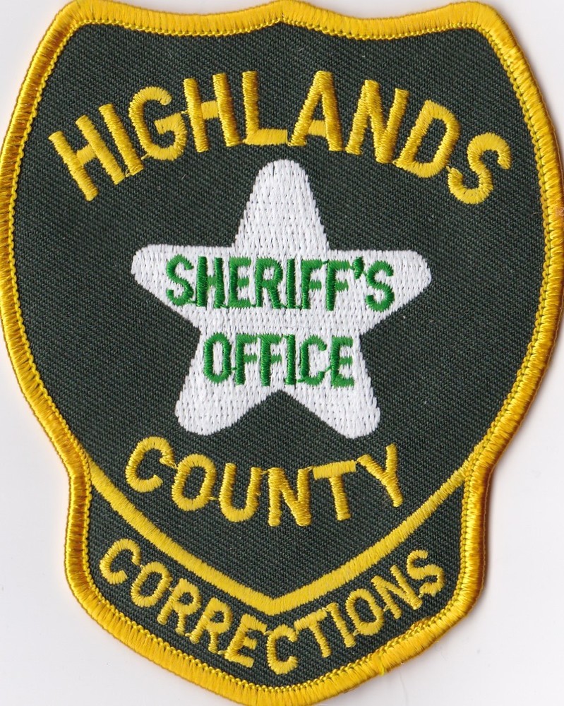 Highland County Sheriff´s Office Corrections Florida Patch