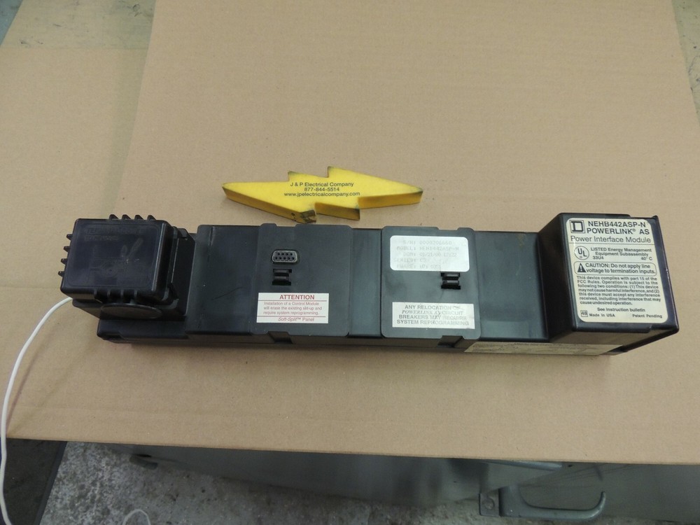 NEHB442ASP-N SQUARE D POWERLINK AS POWER INTERFACE MODULE, USED