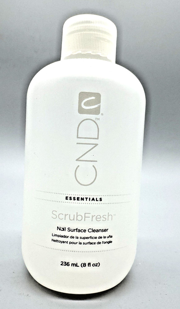 CND Essentials ScrubFresh Nail Surface Cleanser Long-Lasting - 8 oz NWOB
