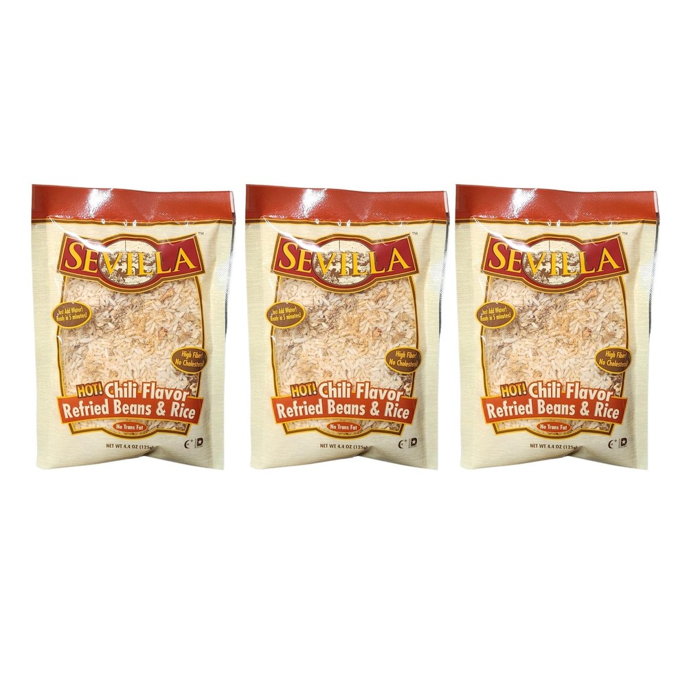 Generic refried beans 3 Pack, Hot, 1 Ounce Pack of 1