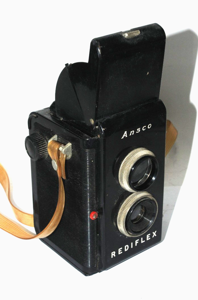 Ansco Rediflex Camera with Strap - TESTED & Shutter Fires. Read Description