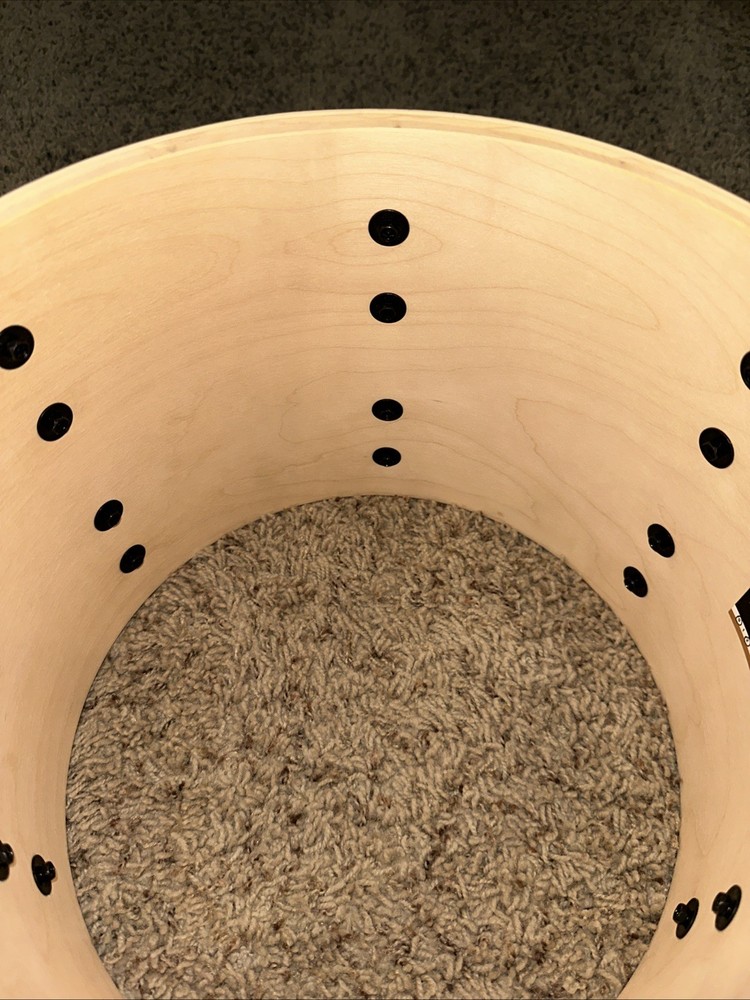 Pearl Vision SST Birch 12" Rack Tom Drum - Black Wrap