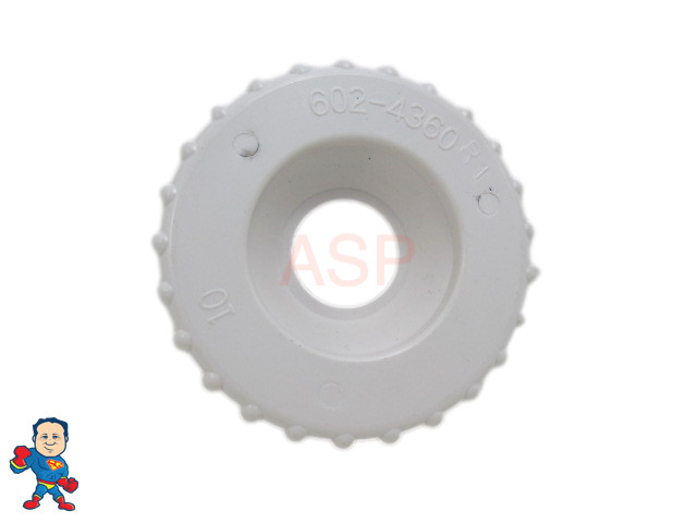 Replacement Cap & O-Ring Kit, Waterfall, 1", Diverter Valve, White