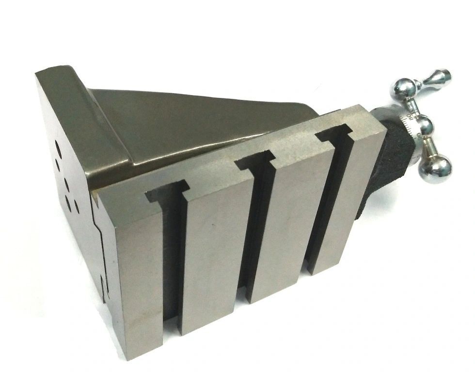 Lathe Milling Vertical Slide 100 x 125 mm- Fixed Base