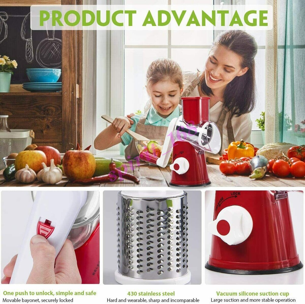 Hand Spiralizer Fruit Kitchen Tools Cheese Vegetable Cutter Peeler Grater Slicer