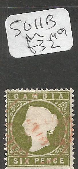 Gambia SG 32d VFU (7cqv)