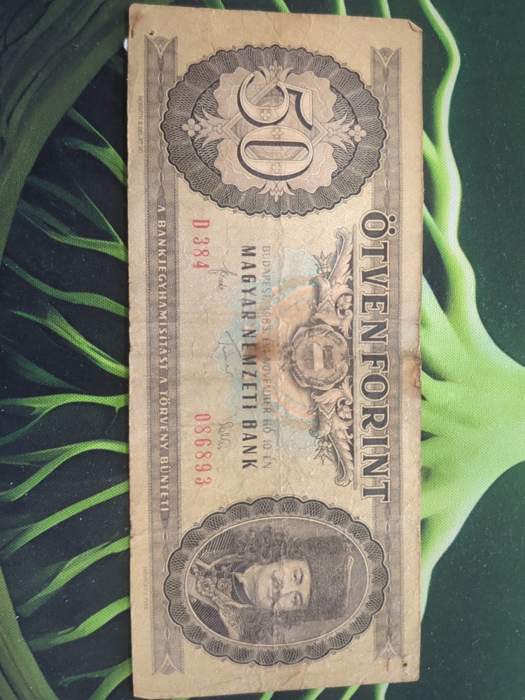 Hungary 50 Forint 1983 & 100 Forint 1984